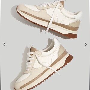 Madewell Kickoff Trainer Sneakers - Never Worn